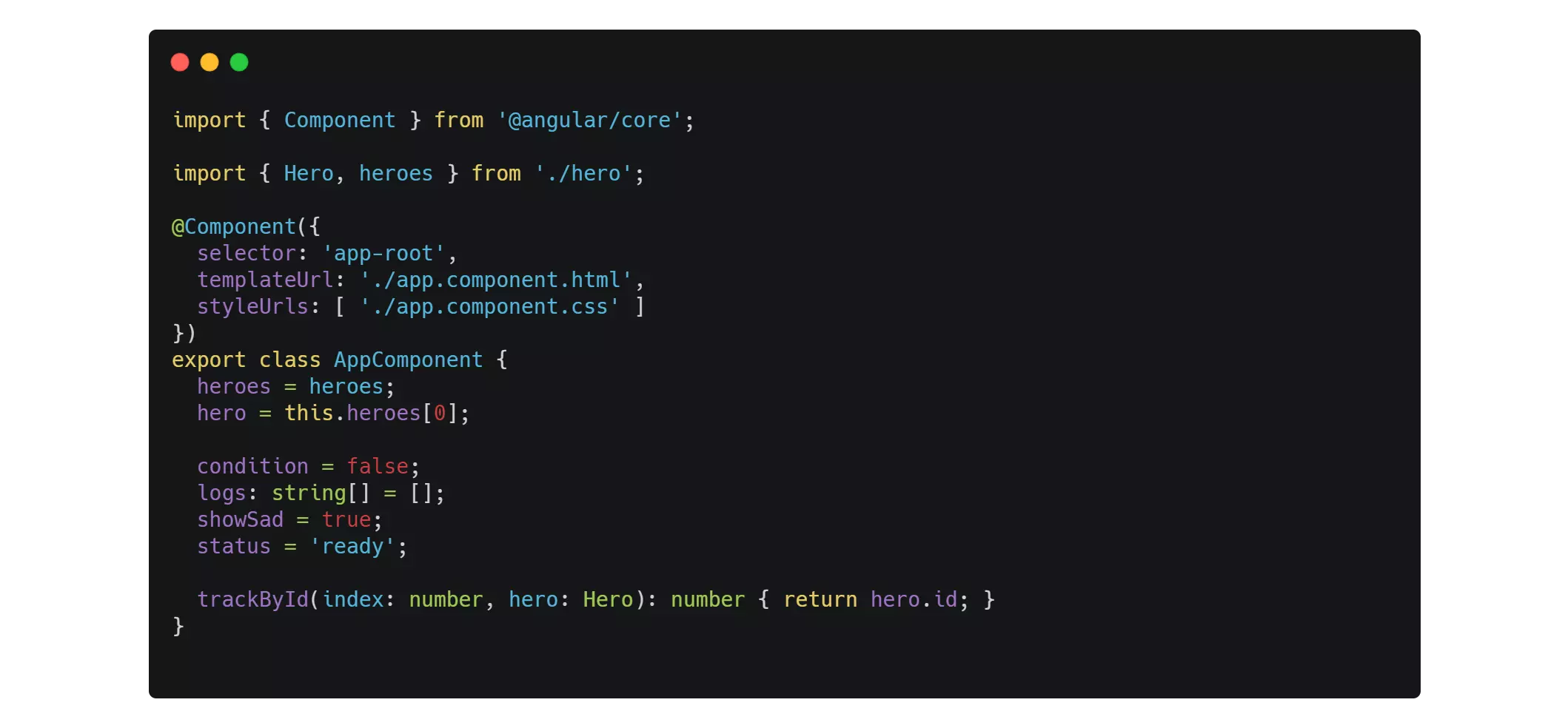 Structural directive example in Angular