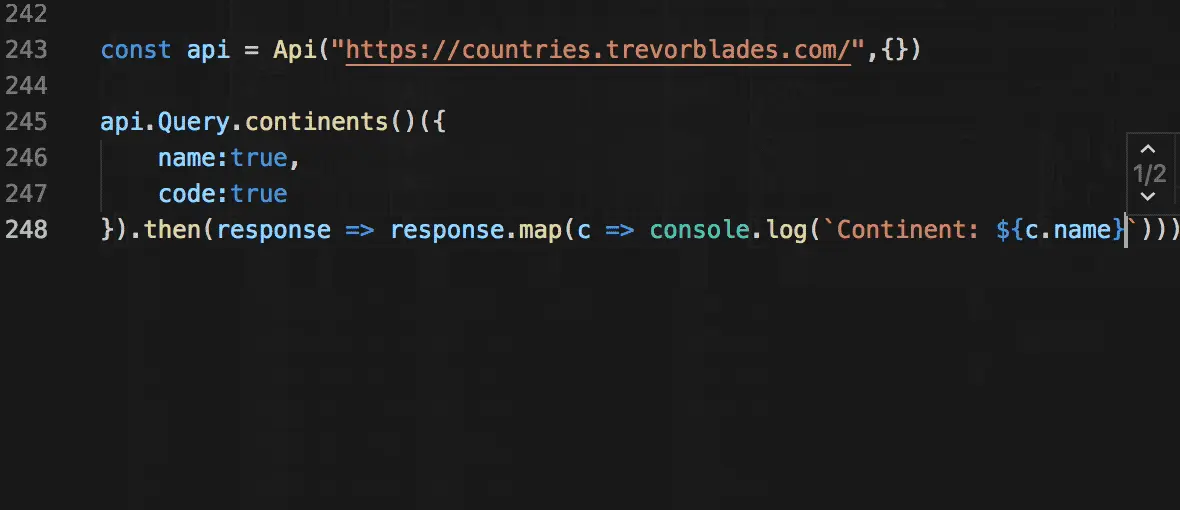 Frontend API generation from GraphQL schema part 2