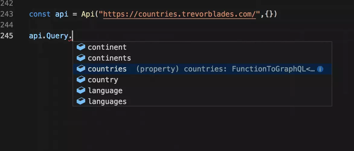 GraphQL Autocomplete in Action